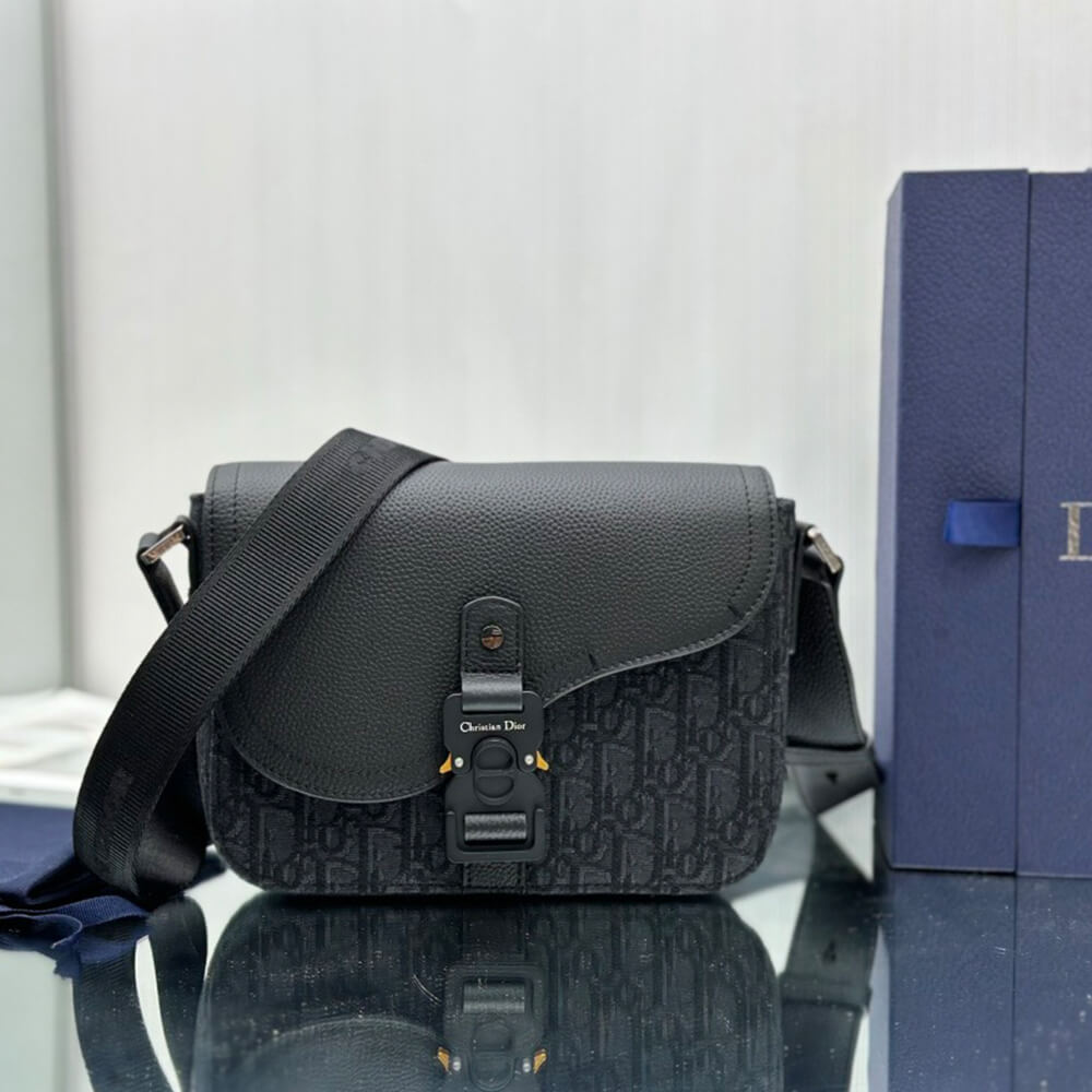 Dior Small Saddle Messenger Bag with Flap - Replica Luxury Bags™