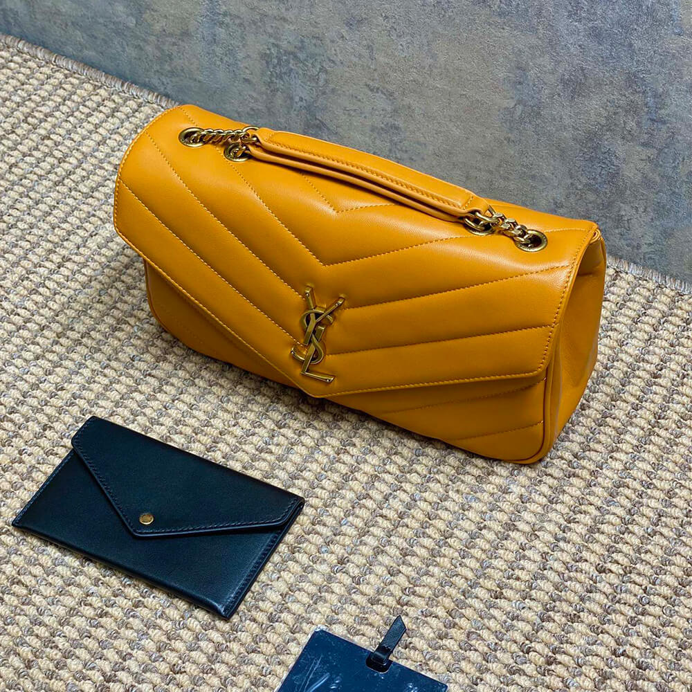 YSL Loulou Medium Bag in Matelasse Lambskin - Replica Luxury Bags™