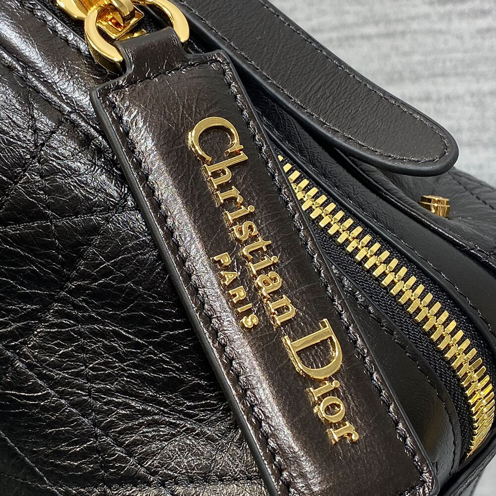 Dior Small D-Journey Bag in Shiny Goatskin - Replica Luxury Bags™