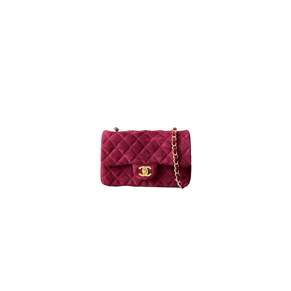 CHANEL SUEDE MINI FLAP BAG - Replica Luxury Bags™