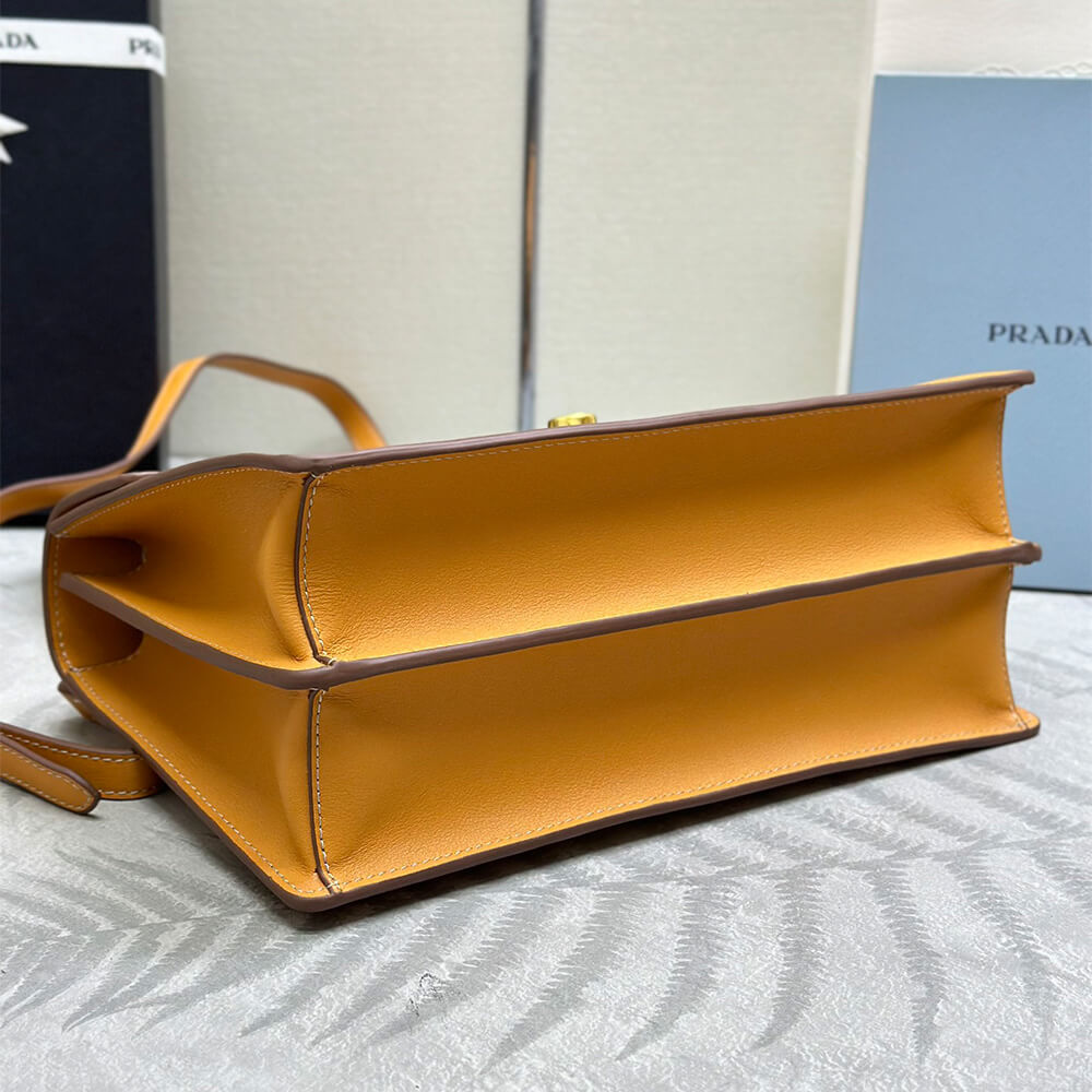 Prada Soft Sound Medium Leather Shoulder Bag - Replica Luxury Bags™