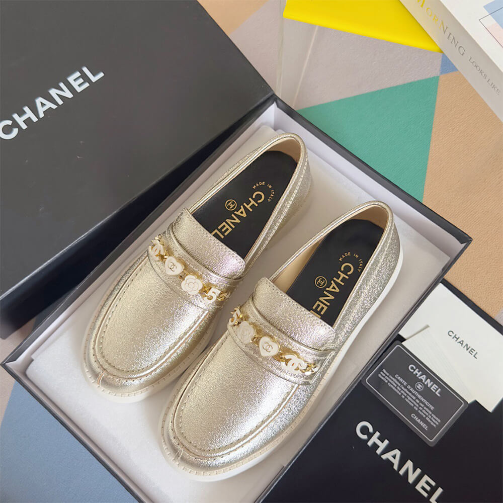 Chanel Women Loafer Shoes - Replica Luxury Bags™