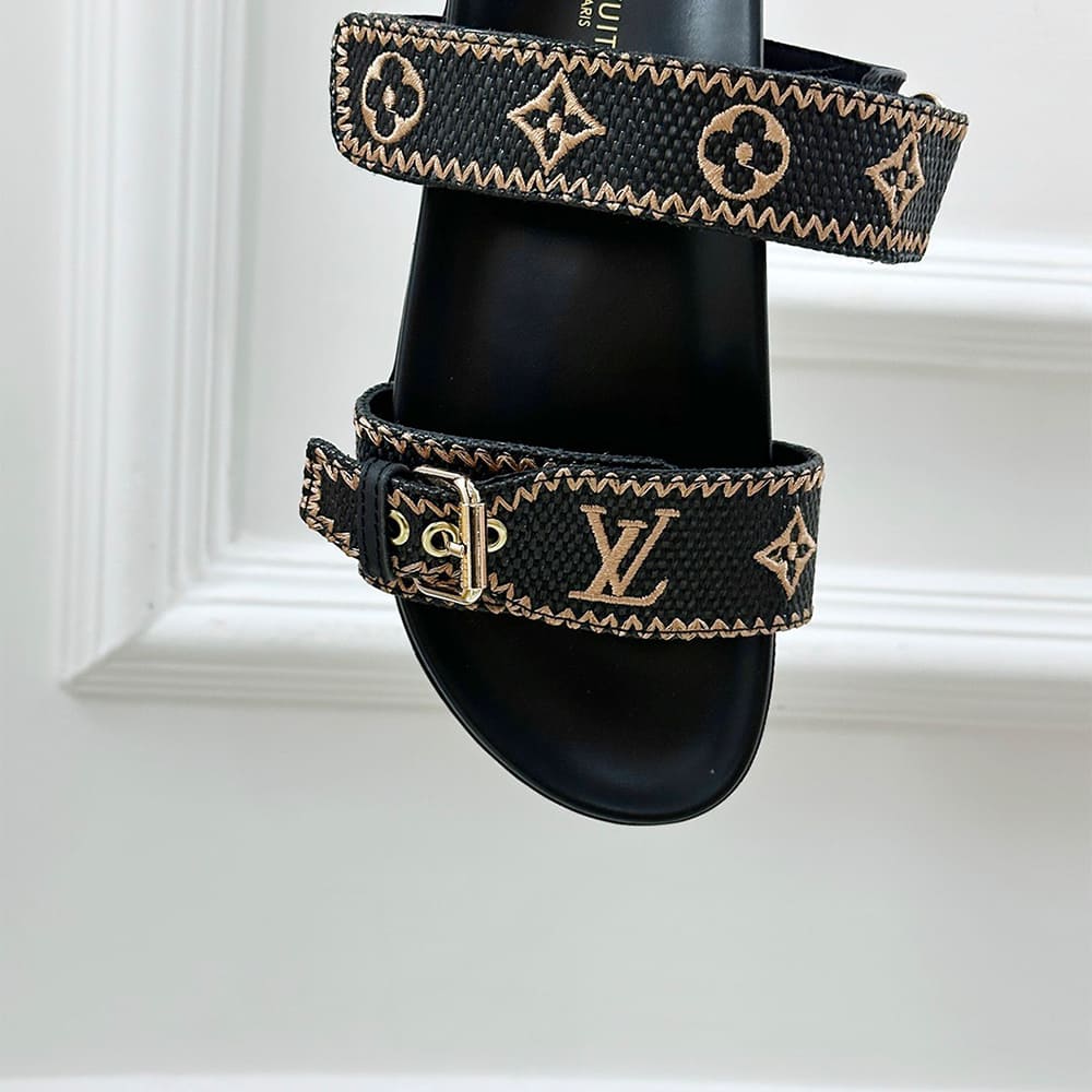 LV Bom Dia Flat Comfort Mule Shoes - Replica Luxury Bags™