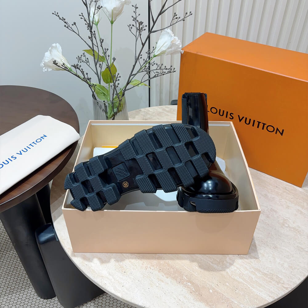 LV Checker Chelsea Boot Shoes - Replica Luxury Bags™