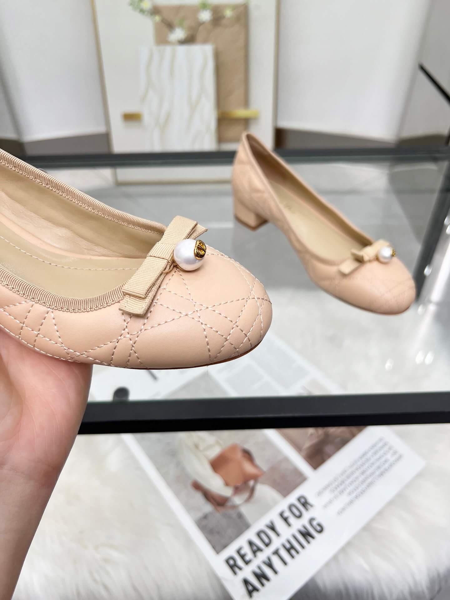 Dior Ballet Pump Shoes - Replica Luxury Bags™
