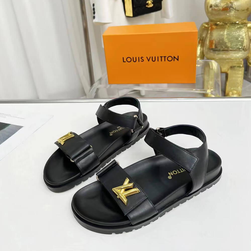 LV Sunset Comfort Flat Sandal Shoes - Replica Luxury Bags™