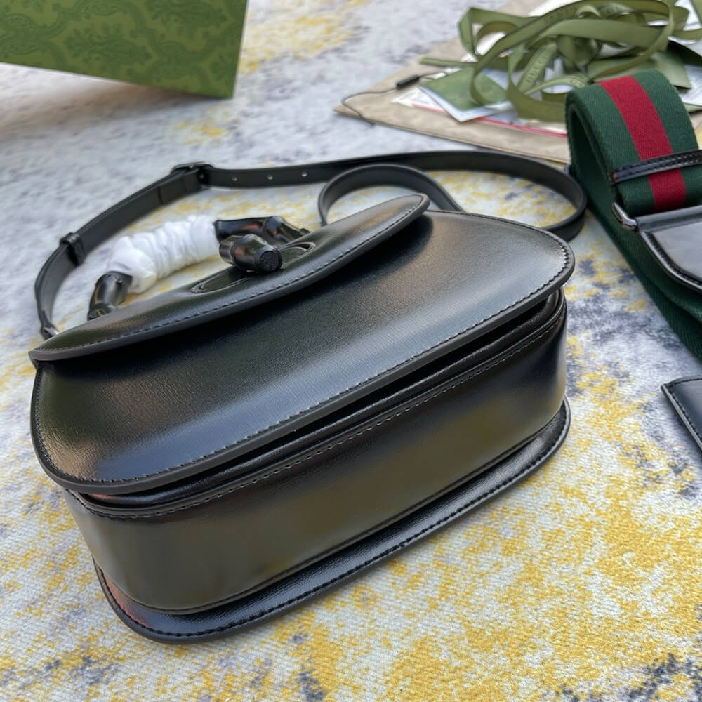 Gucci Bamboo 1947 Jumbo GG Small Top Handle Bag - Replica Luxury Bags™