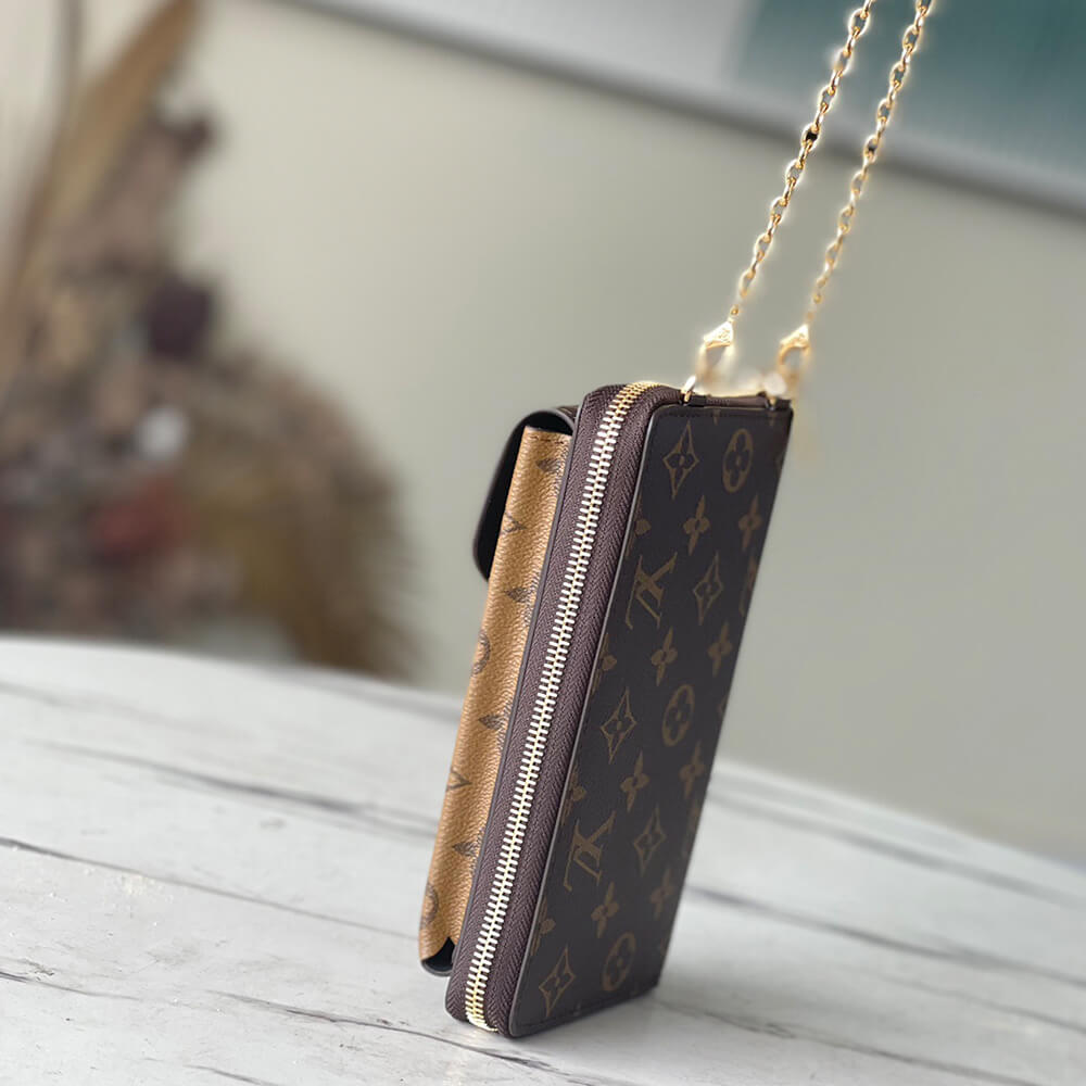 LV Vertical Zippy Wallet Métis Phone Holder Bag - Replica Luxury Bags™
