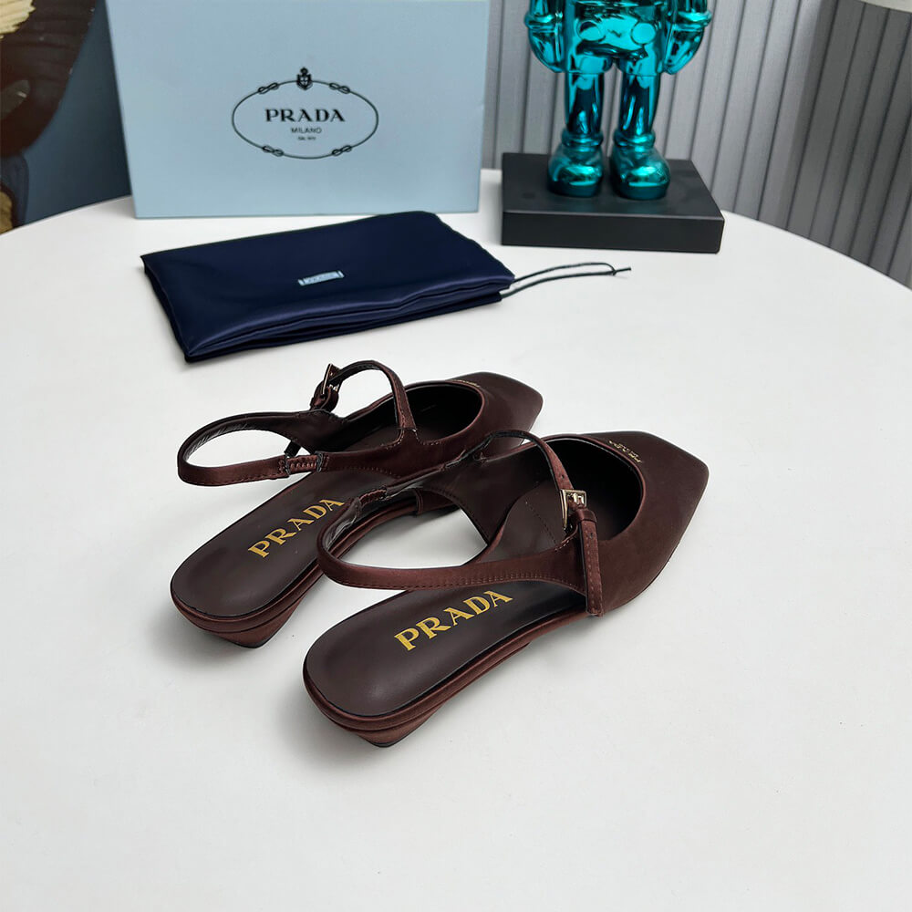 Prada Slingback Ballerinas Shoes - Replica Luxury Bags™