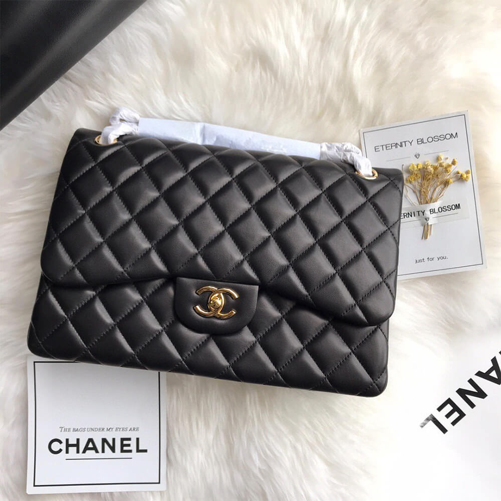 Chanel Classic Double Flap Jumbo Bag - Replica Luxury Bags™