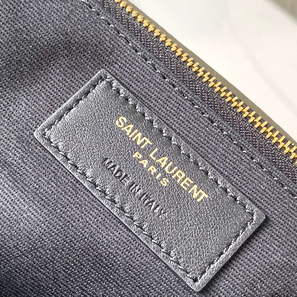 YSL Calypso Large Bag in Grained Lambskin - Replica Luxury Bags™