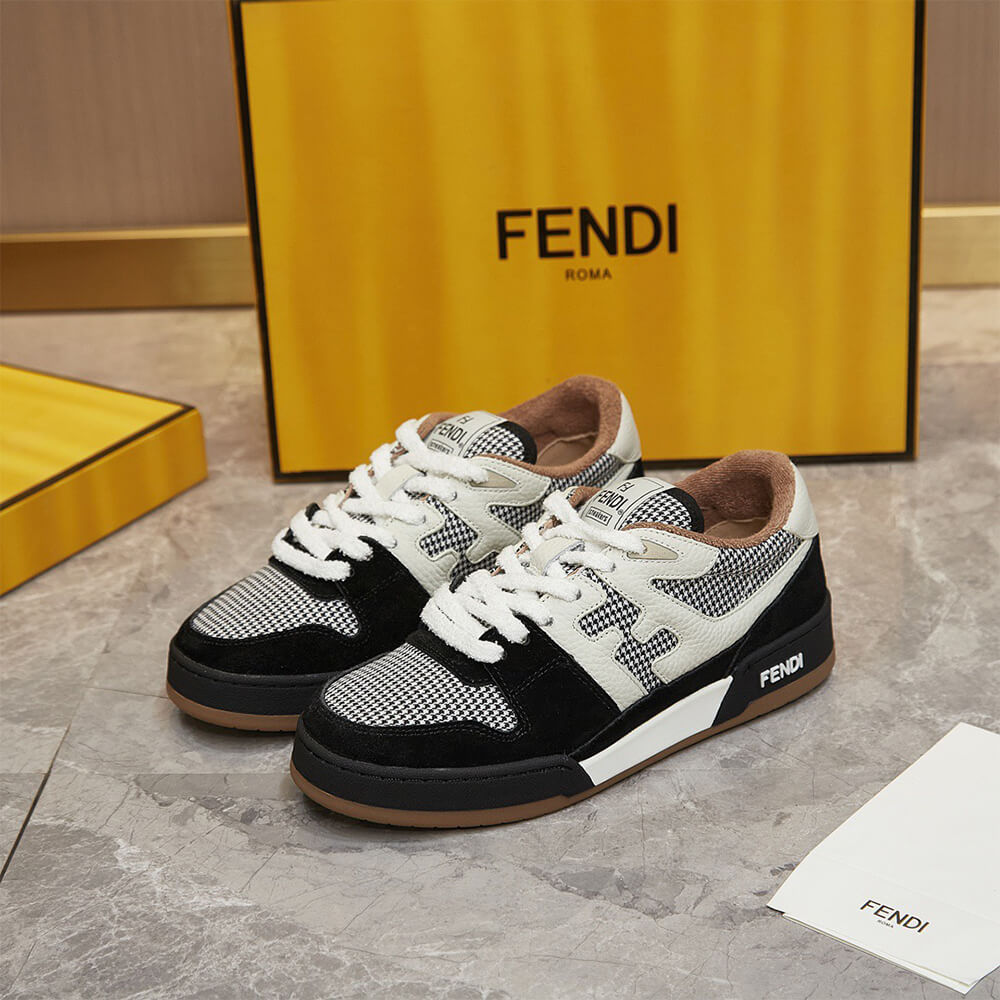 Fendi Match Sneakers Shoes - Replica Luxury Bags™