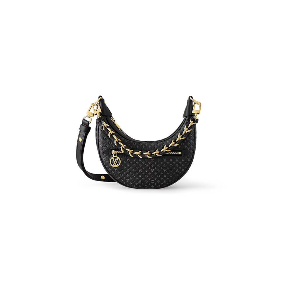 LV Loop Bag in Black - Replica Luxury Bags™