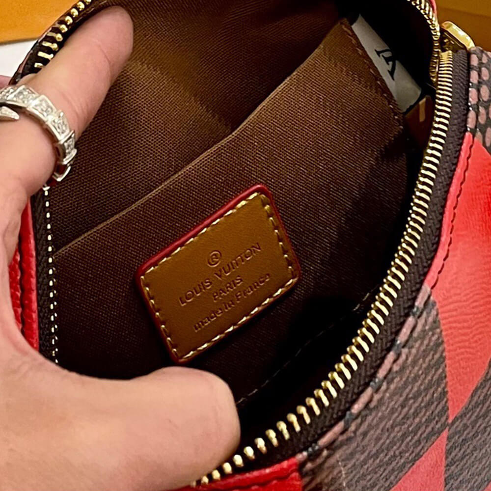 LV Speedy 18 Bandouliere Damier Pop Bag - Replica Luxury Bags™