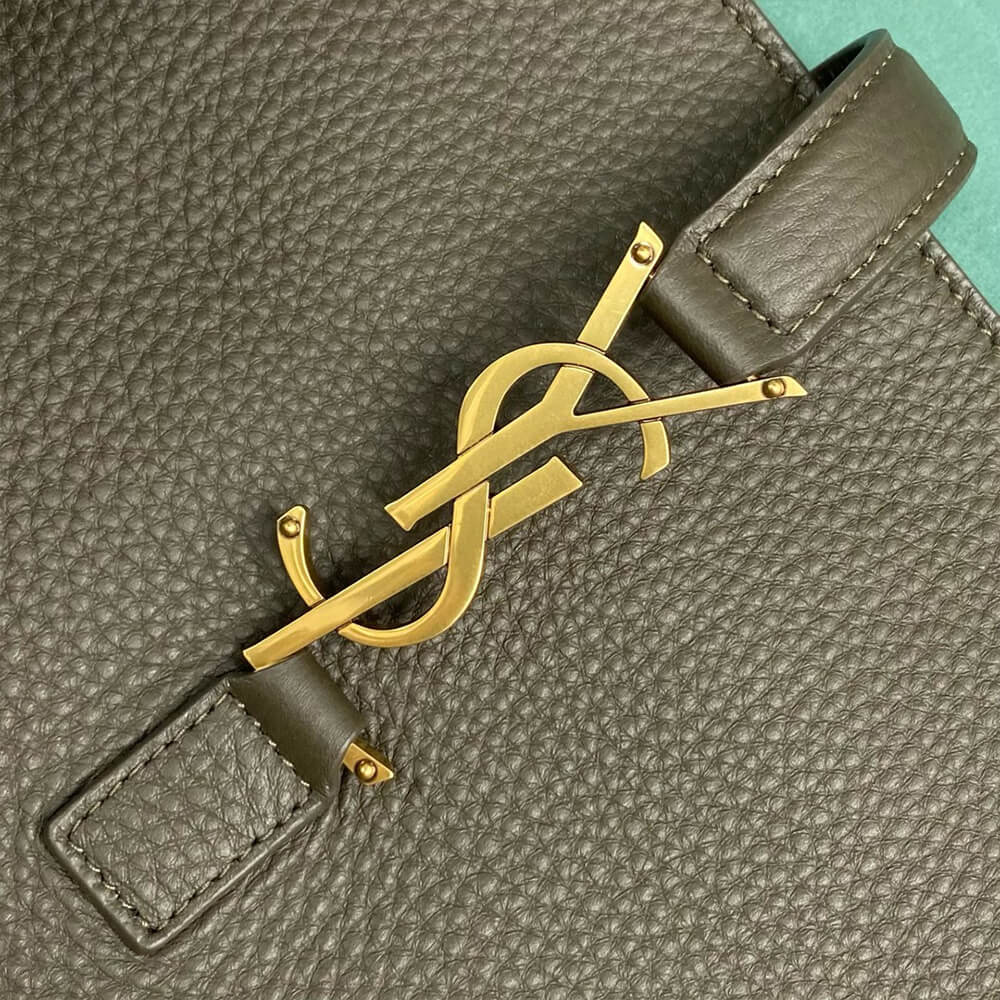 YSL LE 5 A 7 Bea Bag in Grained Leather - Replica Luxury Bags™