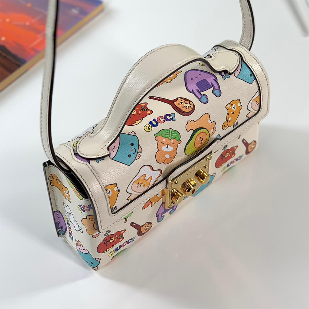 Padlock Gucci Animal Print Mini Bag - Replica Luxury Bags™