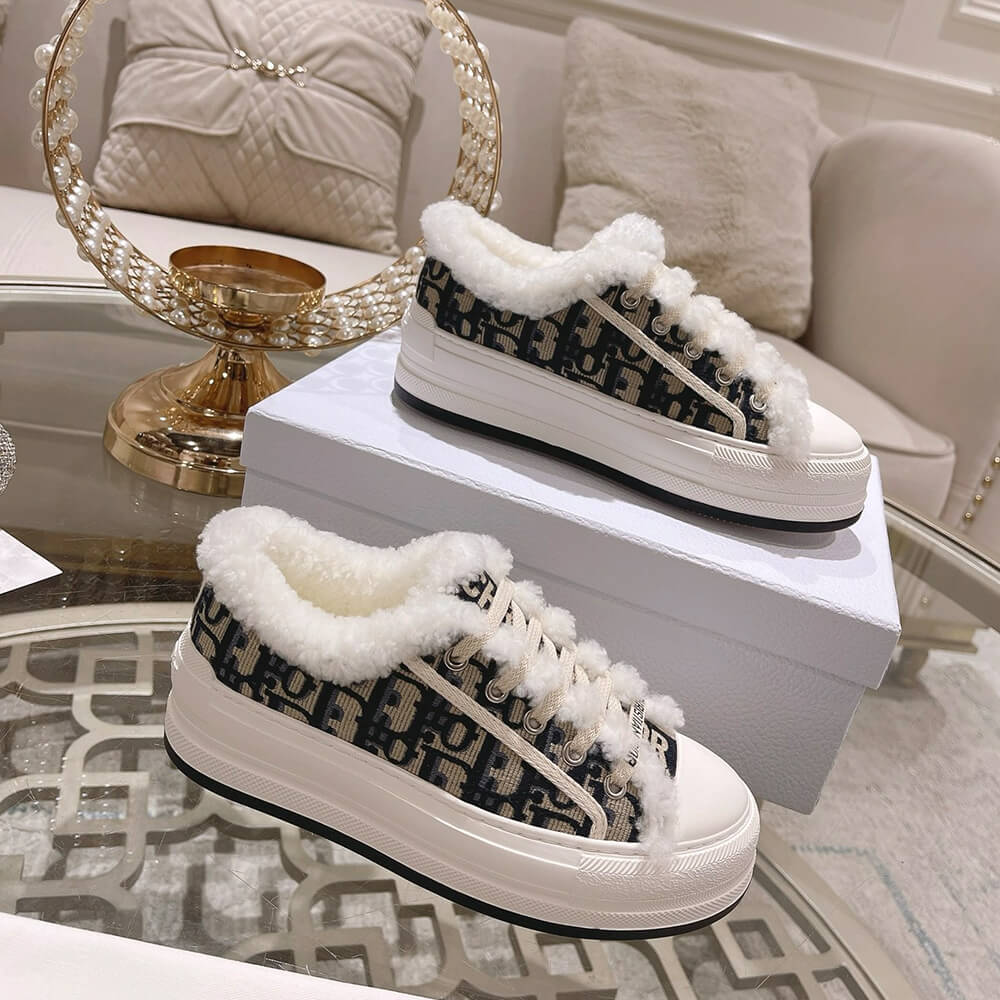 Dior Walk n Dior Platform Sneaker Shoes - Replica Luxury Bags™