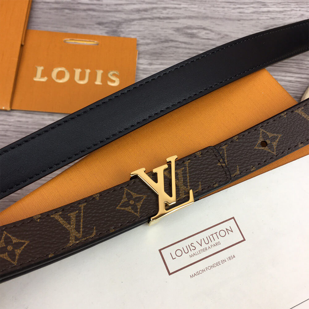 LV Iconic 20mm Reversible Belt - Replica Luxury Bags™