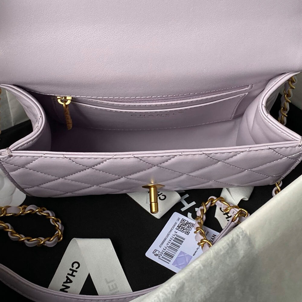 Chanel Small Flap Bag With Top Handle - Replica Luxury Bags™