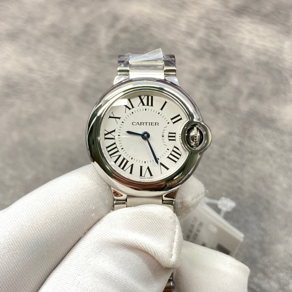Cartier 28mm Ballon Bleu de Cartier watch - Replica Luxury Bags™