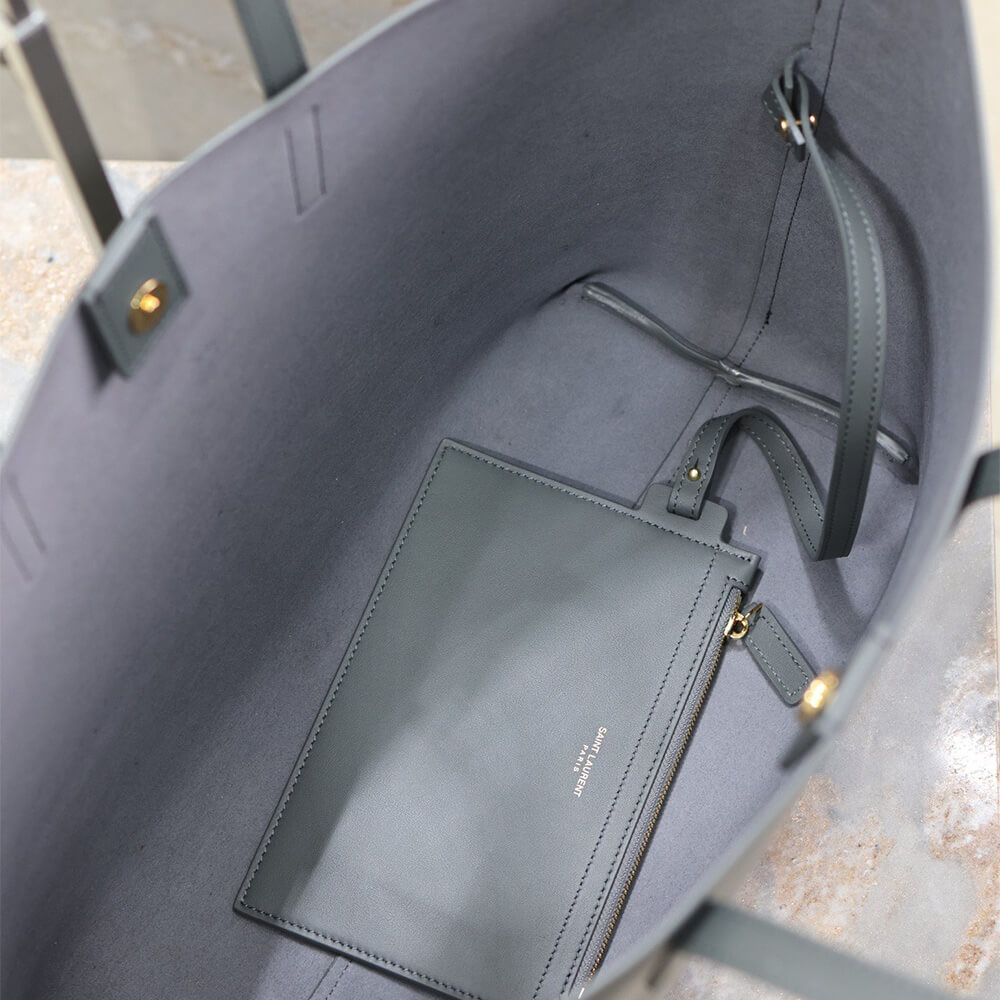 YSL Shopping Bag Saint Laurent Leather - Replica Luxury Bags™