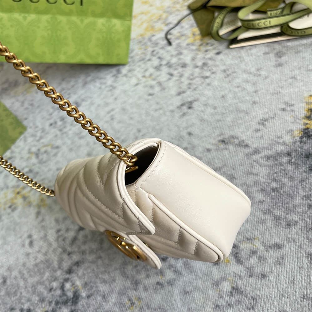 Gucci GG Marmont Matelasse Leather Super Mini Bag - Replica Luxury Bags™