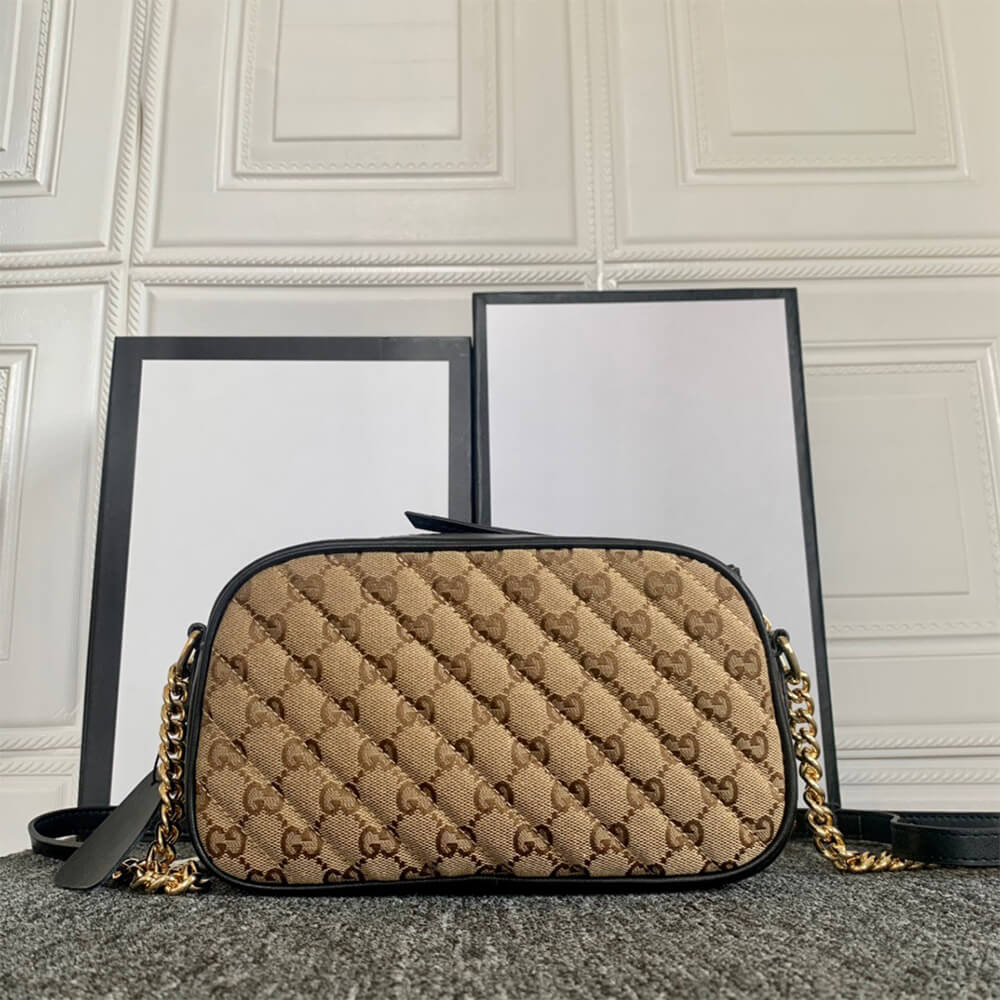 Gucci GG Marmont Small Matelasse Shoulder Bag - Replica Luxury Bags™