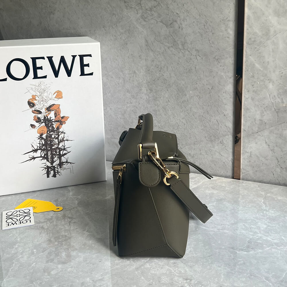 Loewe Small Puzzle Edge Bag in Classic Calfskin - Replica Luxury Bags™
