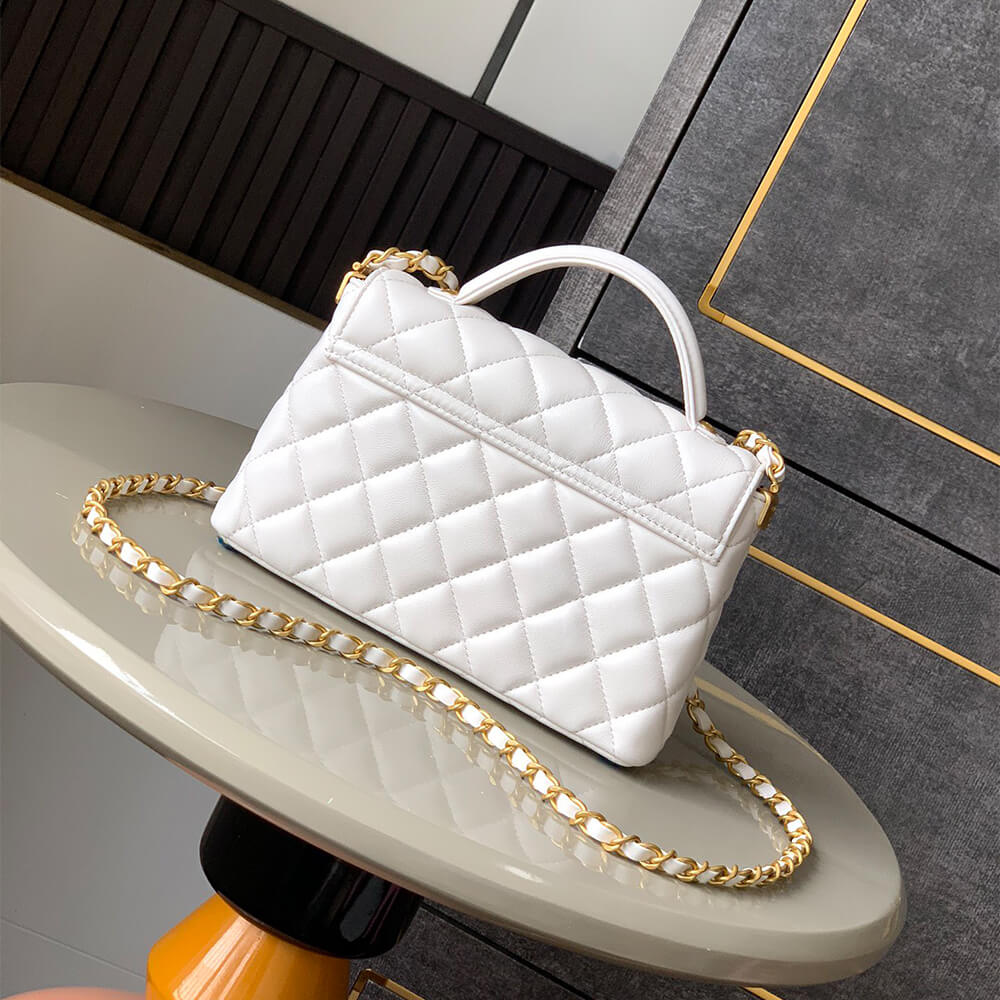 Chanel Small Flap Bag with Top Handle - Replica Luxury Bags™