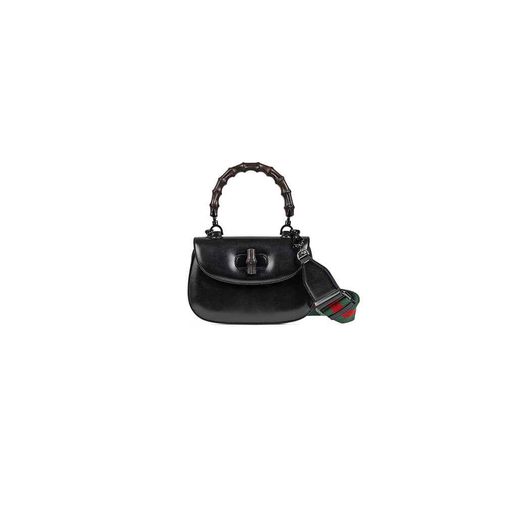 Gucci Bamboo 1947 Medium Top Handle Bag - Replica Luxury Bags™