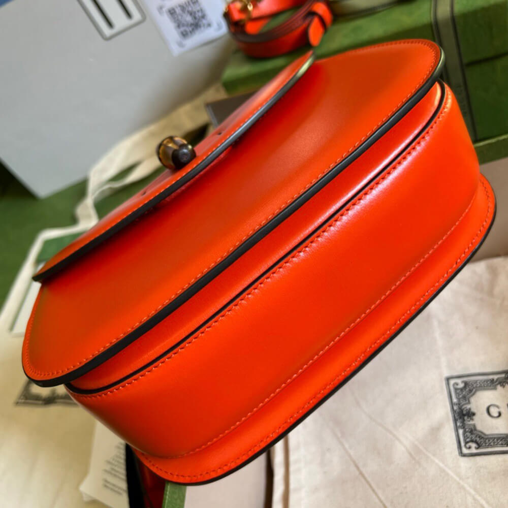 GUCCI BAMBOO 1947 JUMBO GG SMALL TOP HANDLE BAG - Replica Luxury Bags™