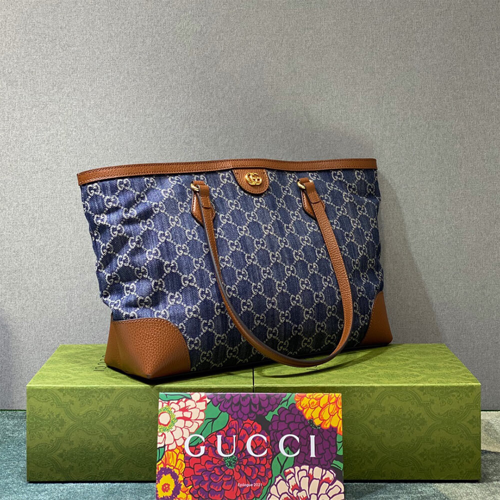 Gucci Ophidia GG Medium Tote Bag - Replica Luxury Bags™