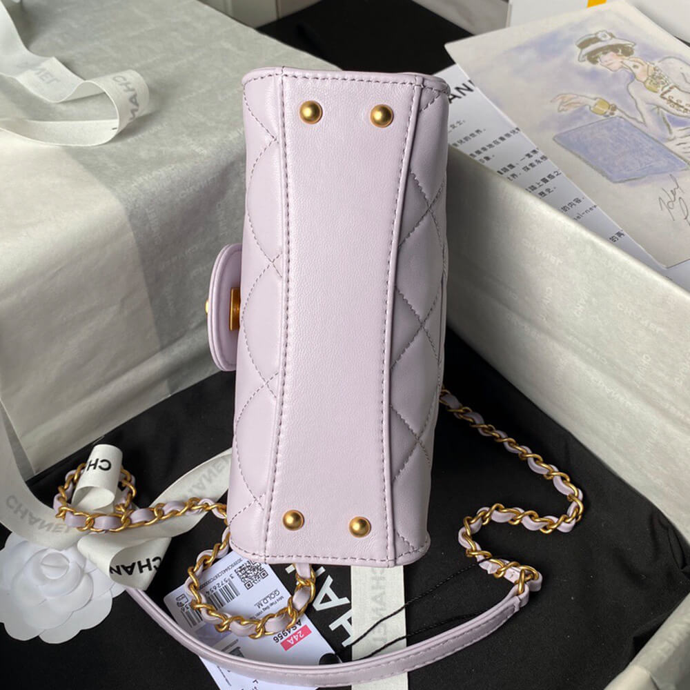 Chanel Mini Flap Bag With Top Handle - Replica Luxury Bags™