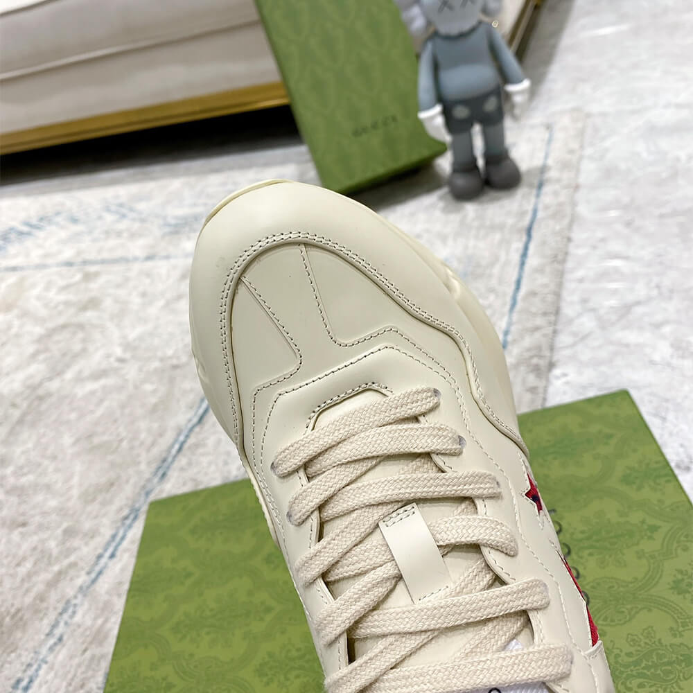 Gucci Rhyton Sneaker with Stars Shoes - Replica Luxury Bags™