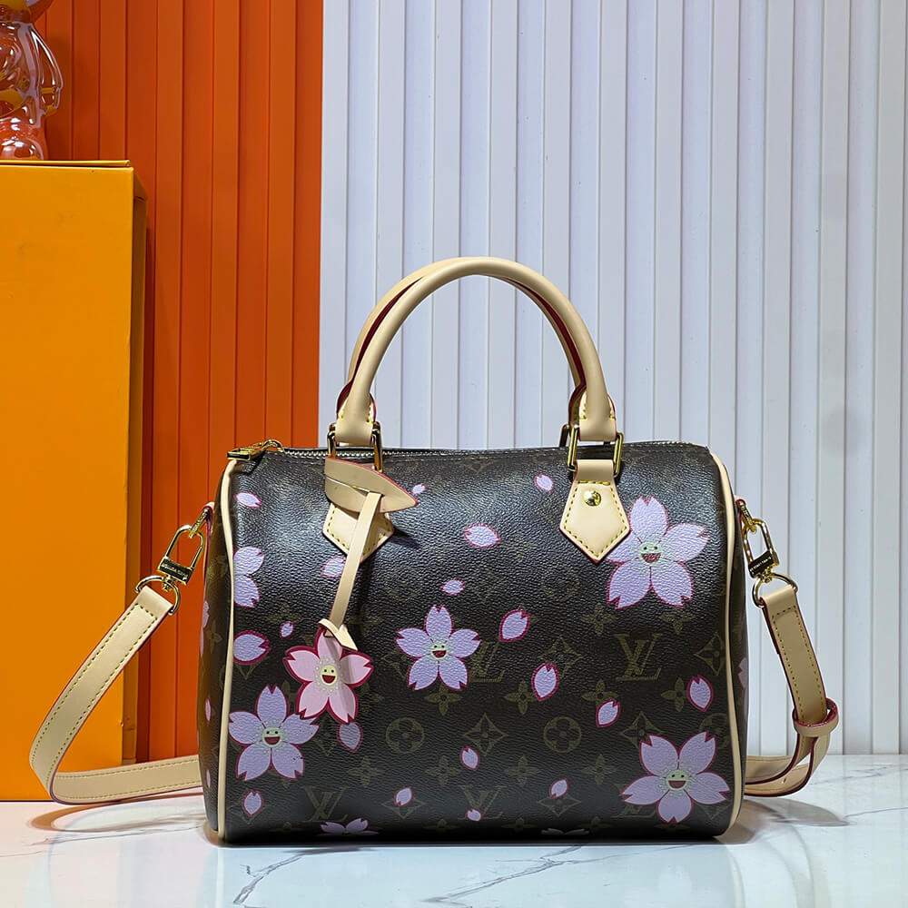 LV Speedy Bandoulière 25 Cherry Blossoms Bag - Replica Luxury Bags™