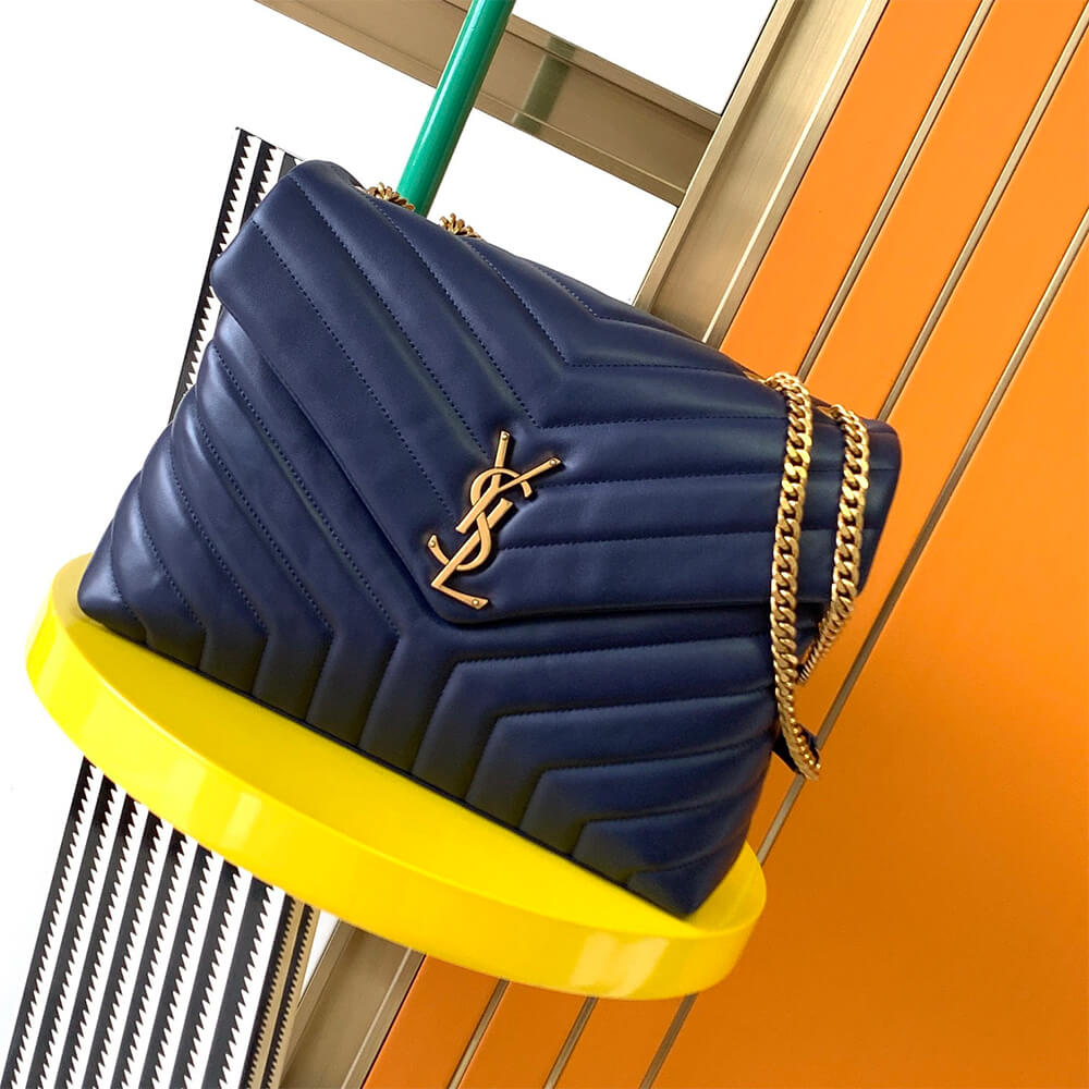 YSL Loulou Medium Chain Bag - Replica Luxury Bags™