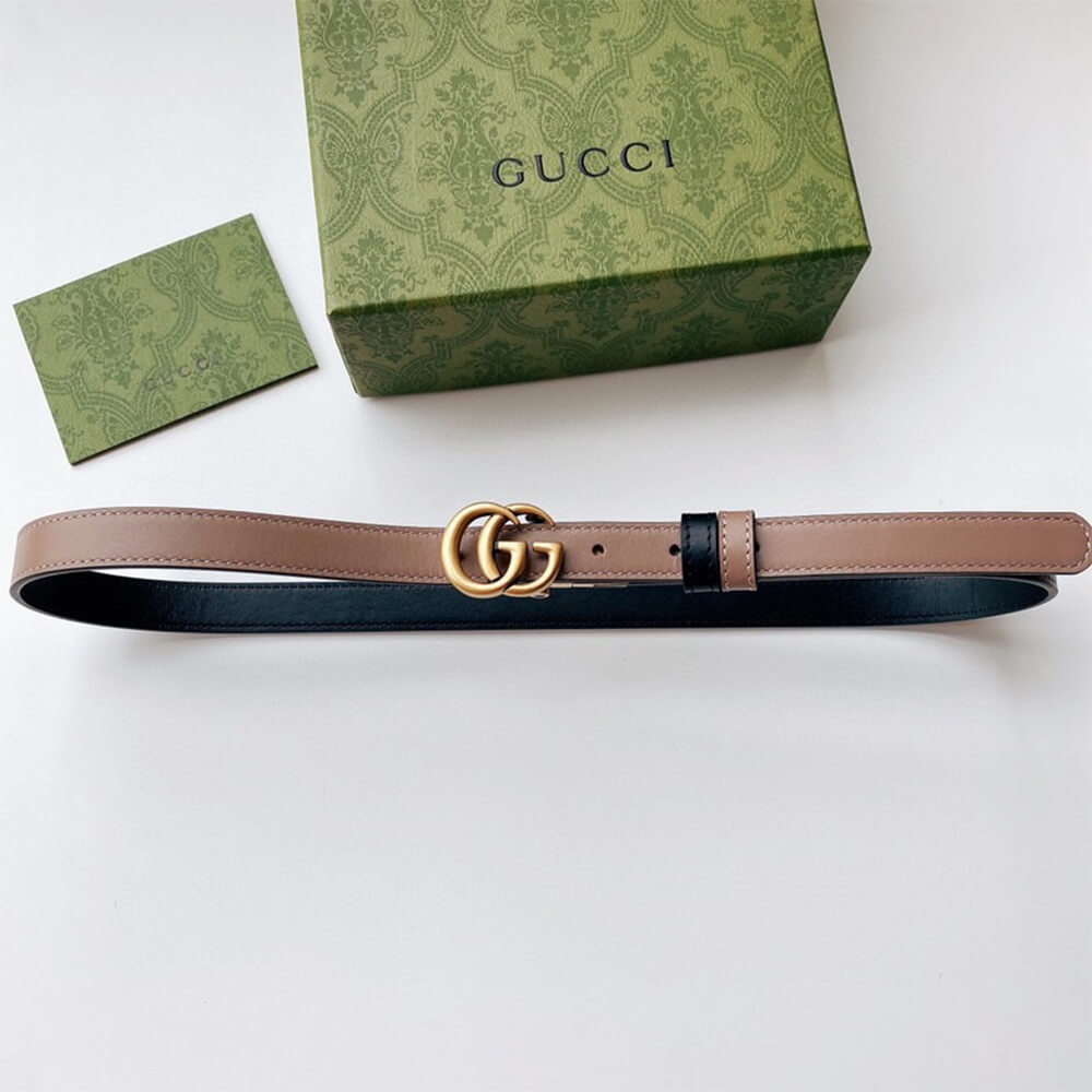 GUCCI Marmont Reversible 20mm Belt - Replica Luxury Bags™