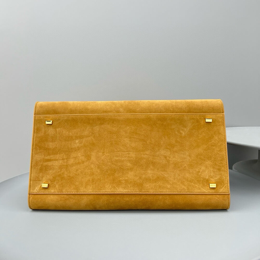 The Row Soft Margaux 15 Sued Bag - Replica Luxury Bags™