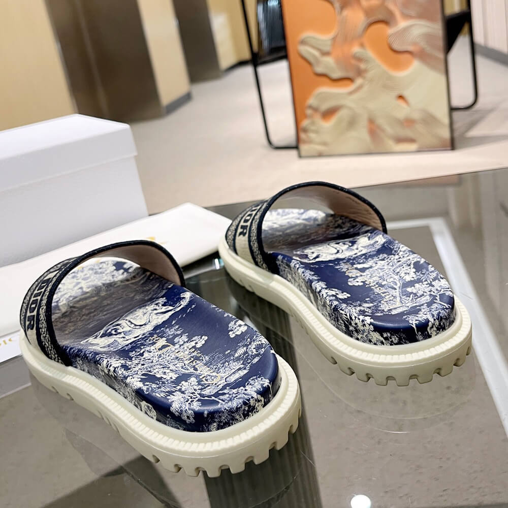 Dior Dway Slide Shoes - Replica Luxury Bags™