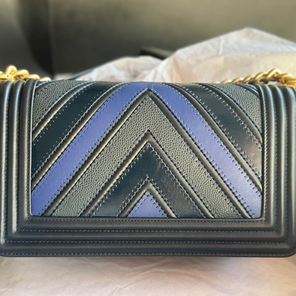Chevron Boy Chanel Handbag - Replica Luxury Bags™