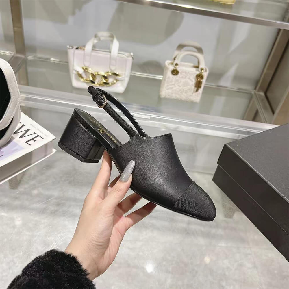 Chanel Slingbacks Shoes - Replica Luxury Bags™