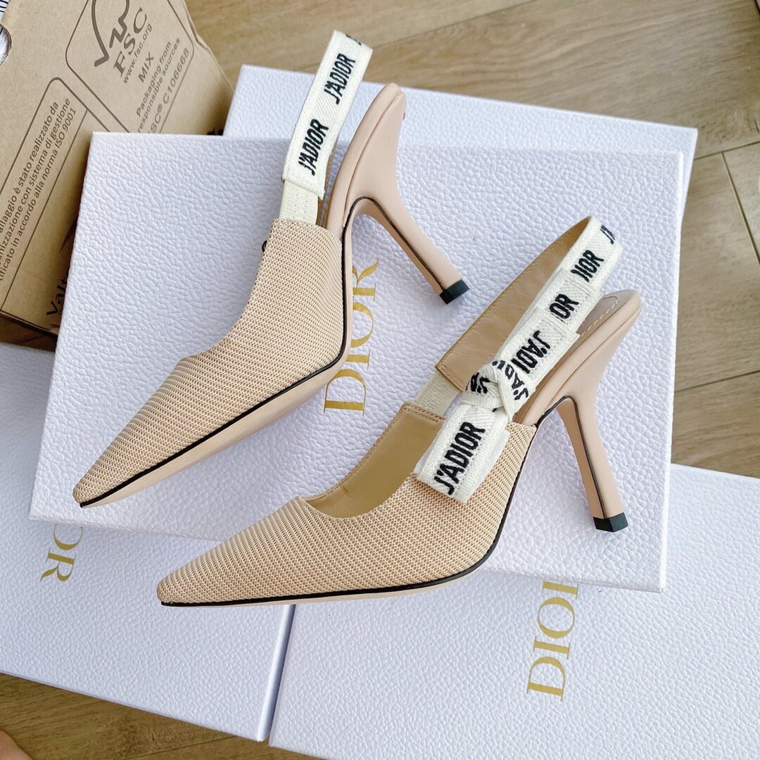 J Adior Slingback Pump Shoes - Replica Luxury Bags™