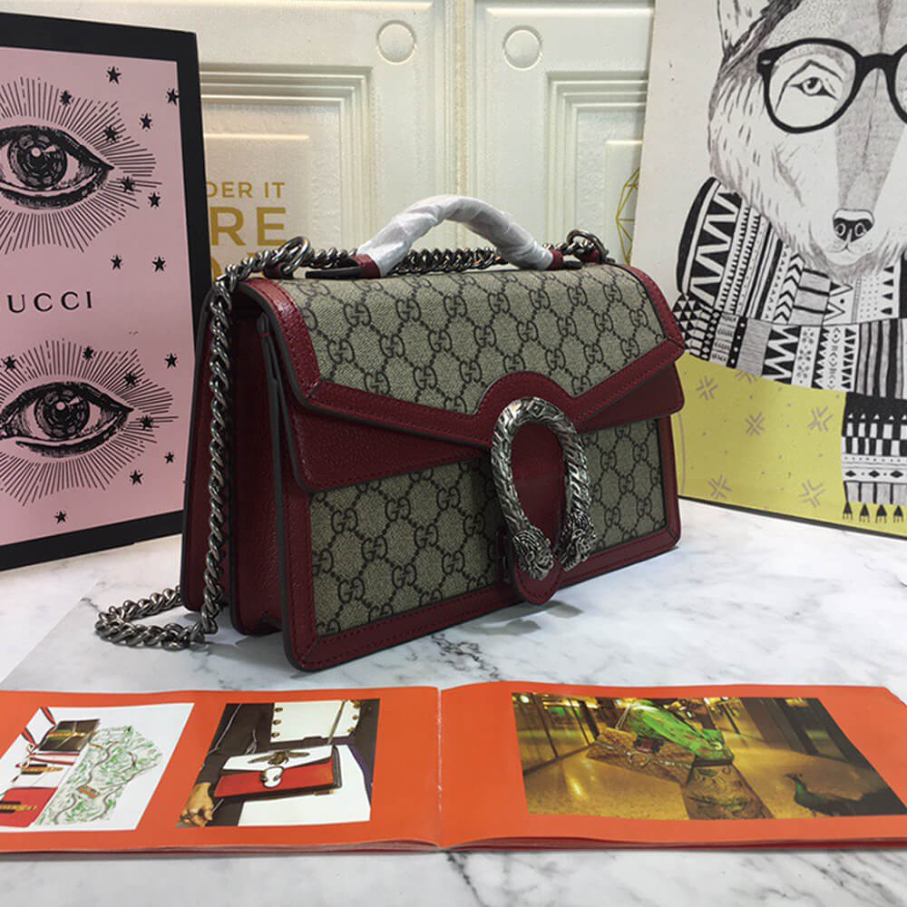 Gucci Dionysus GG Top Handle Bag - Replica Luxury Bags™