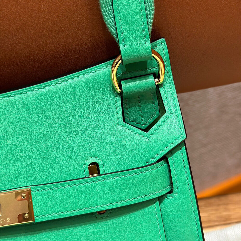 Hermes Jypsiere Mini Bag in Green - Replica Luxury Bags™