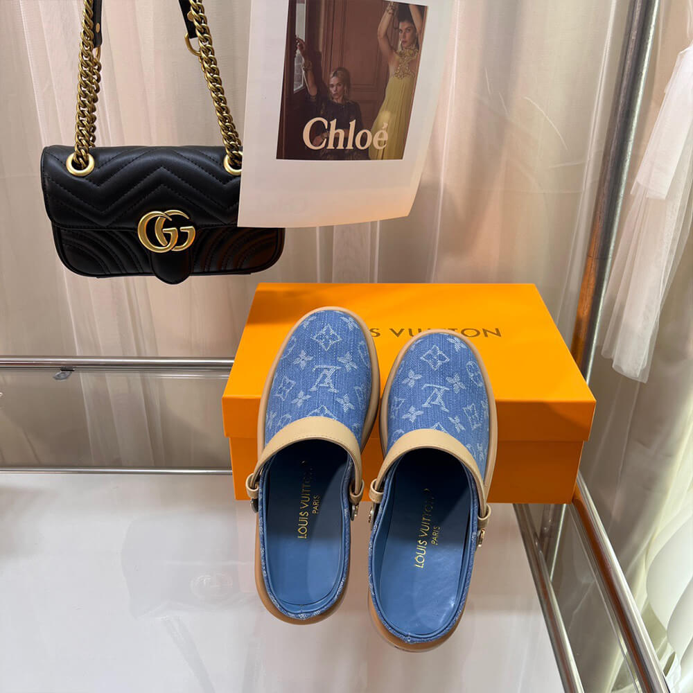 LV Aspen Platform Clog Shoes - Replica Luxury Bags™