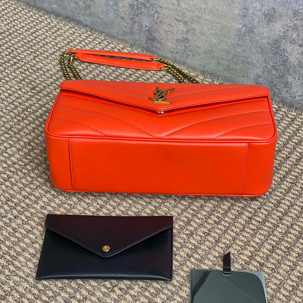 YSL Loulou Medium Bag in Matelasse Lambskin - Replica Luxury Bags™