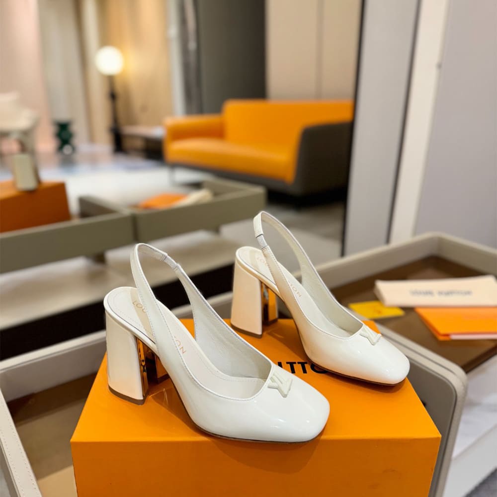 LV Swing Slingback Pump Shoes - Replica Luxury Bags™