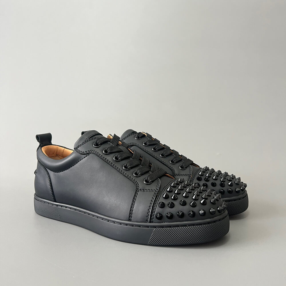 Christian Louboutin Louis Junior Spikes Shoes - Replica Luxury Bags™