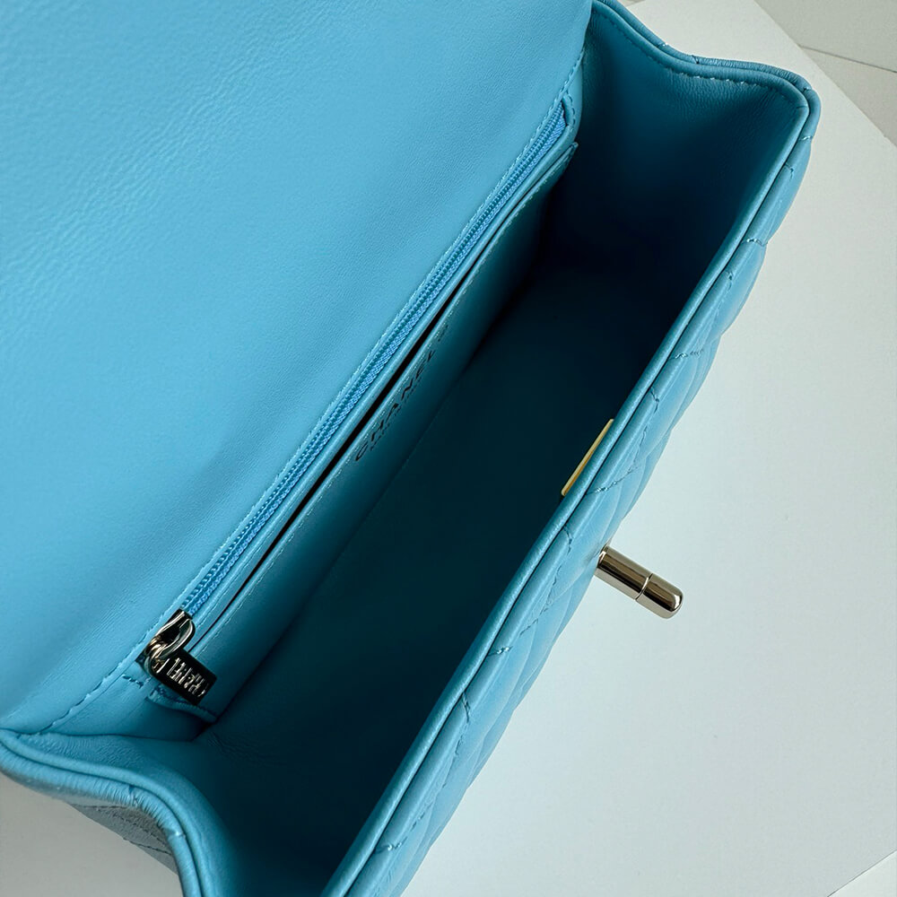 Chanel Mini Classic Handbag With Top Handle - Replica Luxury Bags™