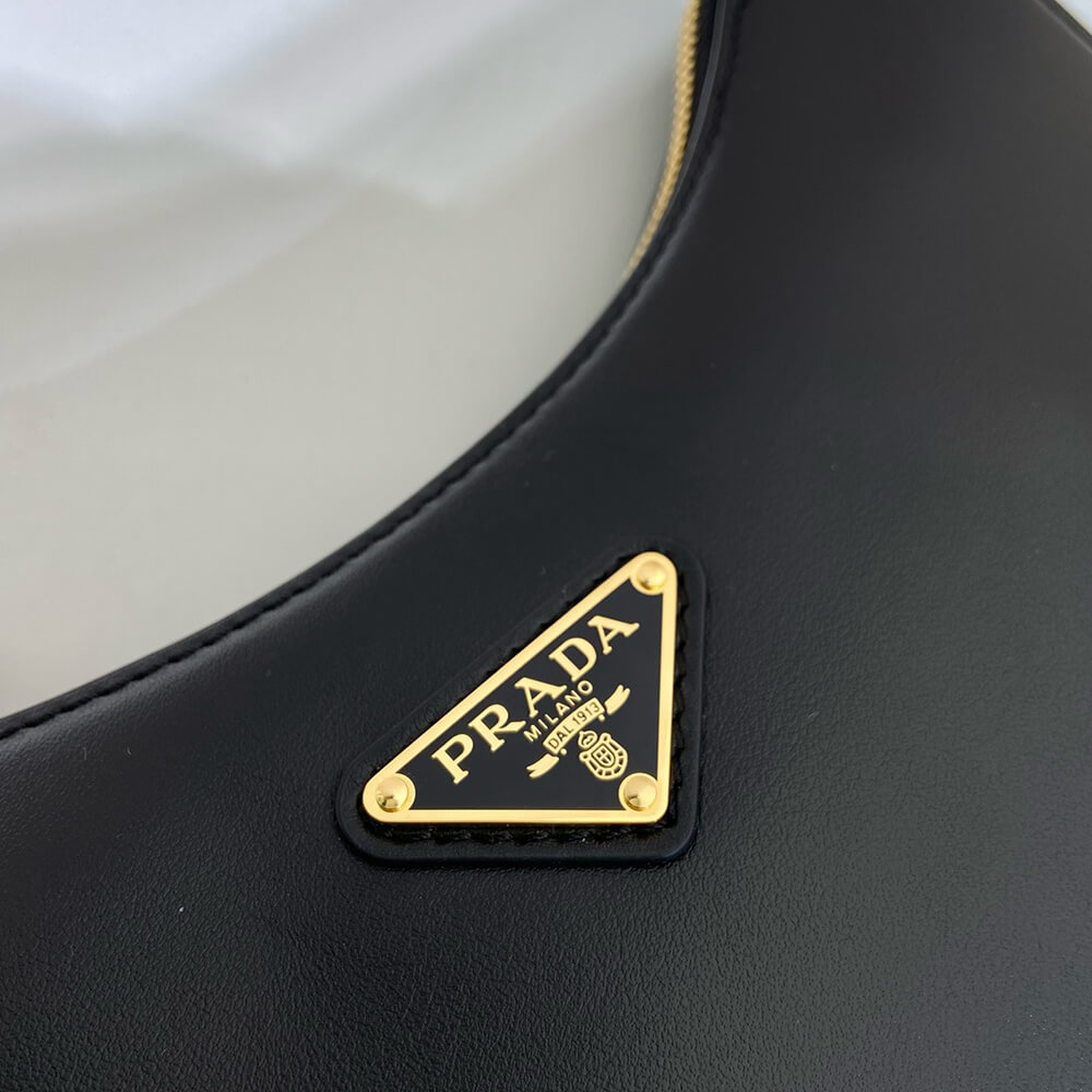 Prada Arqué Small Leather Shoulder Bag - Replica Luxury Bags™